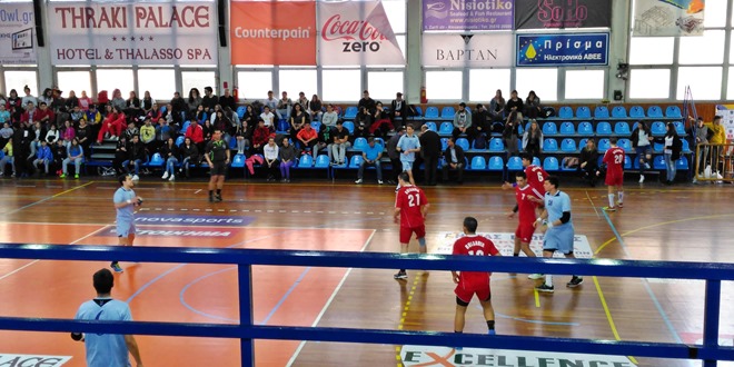 Μαθητές μας στον φιλικό αγώνα handball της εθνικής εφήβων Ελλάδας ? Βουλγαρίας