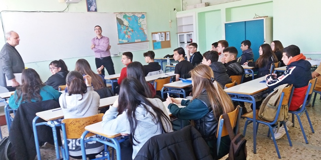 ΔΡΑΣΗ ΦΙΛΑΝΑΓΝΩΣΙΑΣ: Επίσκεψη συγγραφέα Σπύρου Κιοσσέ στο σχολείο μας…